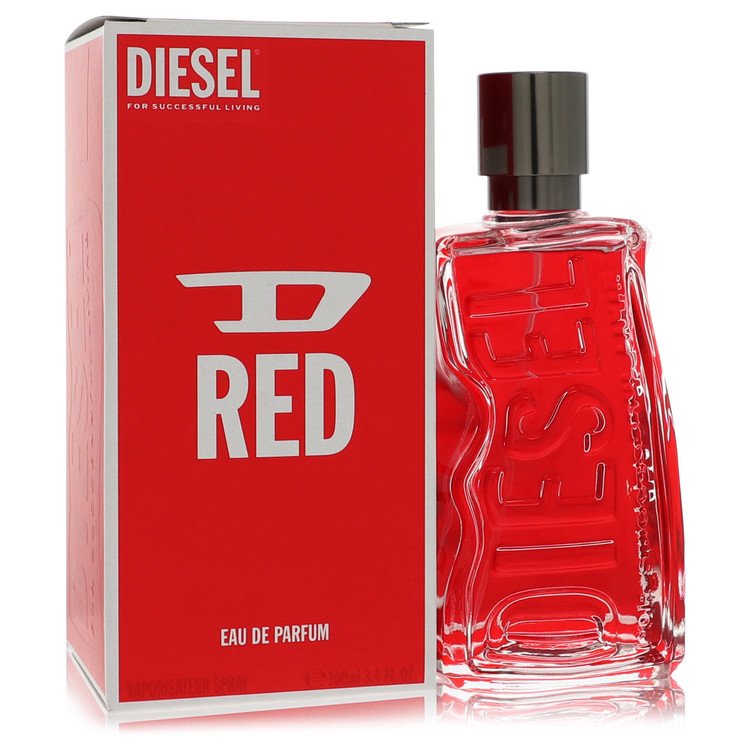 Diesel D Red Cologne by Diesel Eau De Parfum Spray (Unisex) 3.4 oz for Men - Authentic Fragrance - Discount Men Perfume or Cologne Fragrance