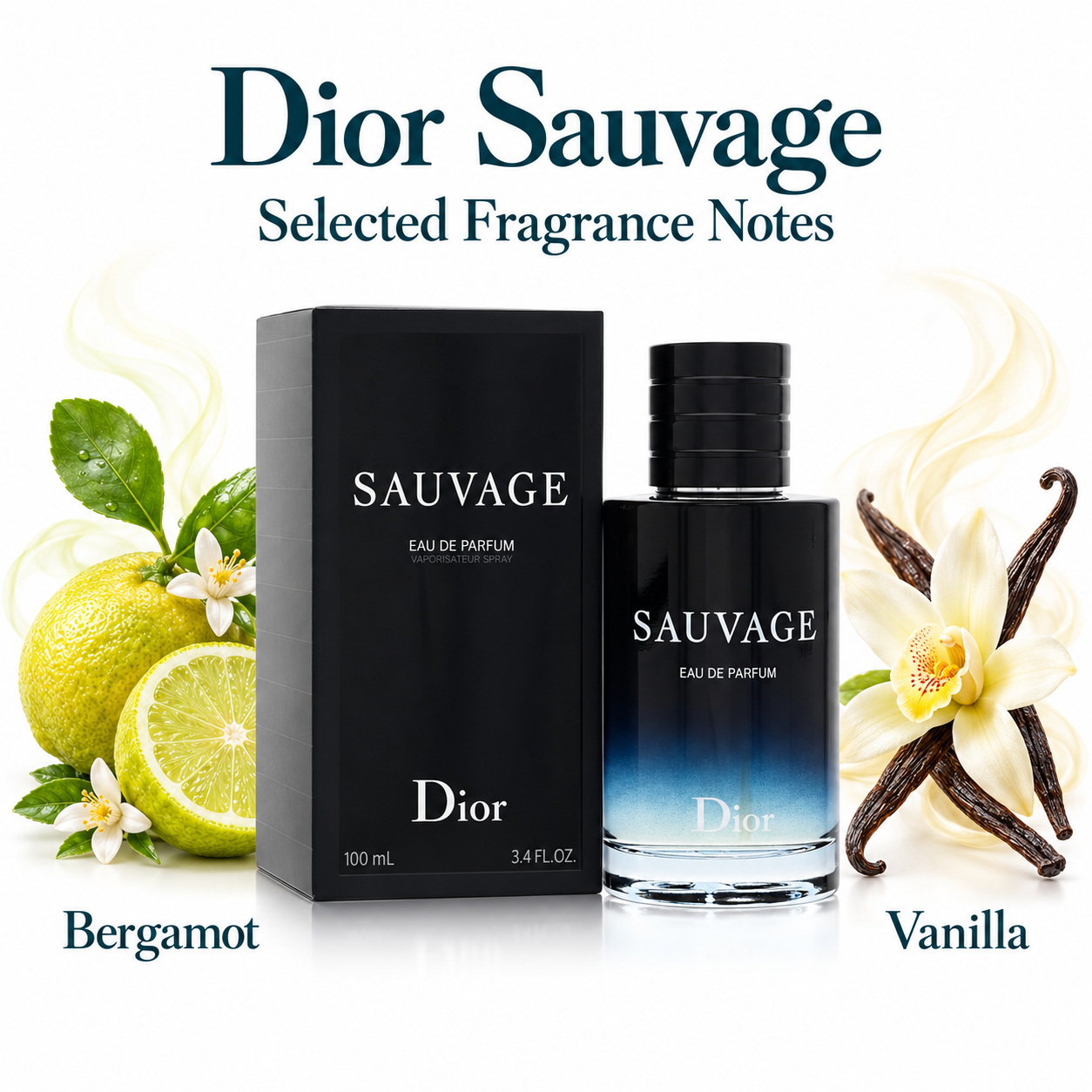 Dior Sauvage selected fragrance notes