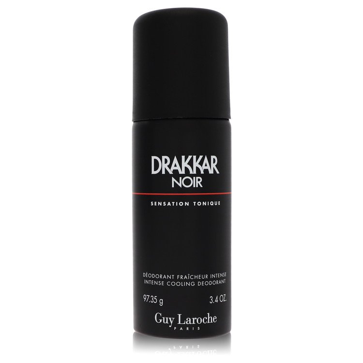 Drakkar Noir Cologne by Guy Laroche Deodorant Spray 3.4 oz for Men - Authentic Fragrance - Discount Men Perfume or Cologne Fragrance