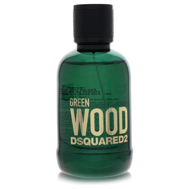 Dsquared2 Wood Green Cologne by Dsquared2 Eau De Toilette Spray (Tester) 3.4 oz for Men - Authentic Fragrance - Discount Men Perfume or Cologne Fragrance