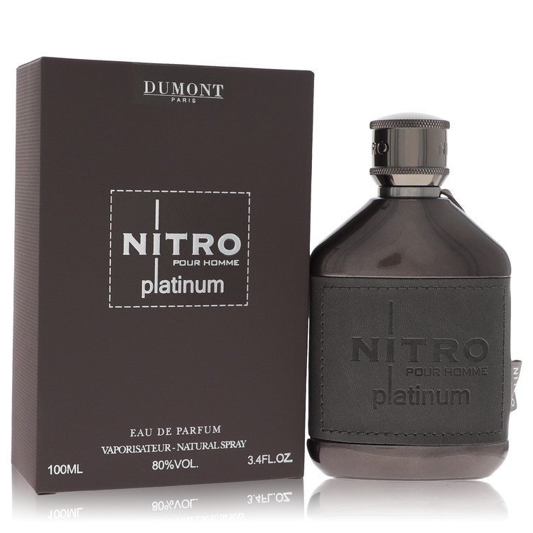 Nitro Platinum Cologne By Dumont 3.4 Oz Eau De Parfum Spray For Men In Box