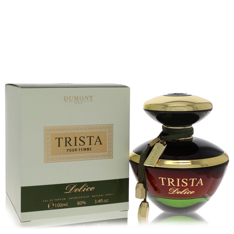 Dumont Trista Delice Perfume by Dumont Paris Eau De Parfum Spray 3.4 oz for Women - Authentic Fragrance - Discount Women Perfume or Cologne Fragrance