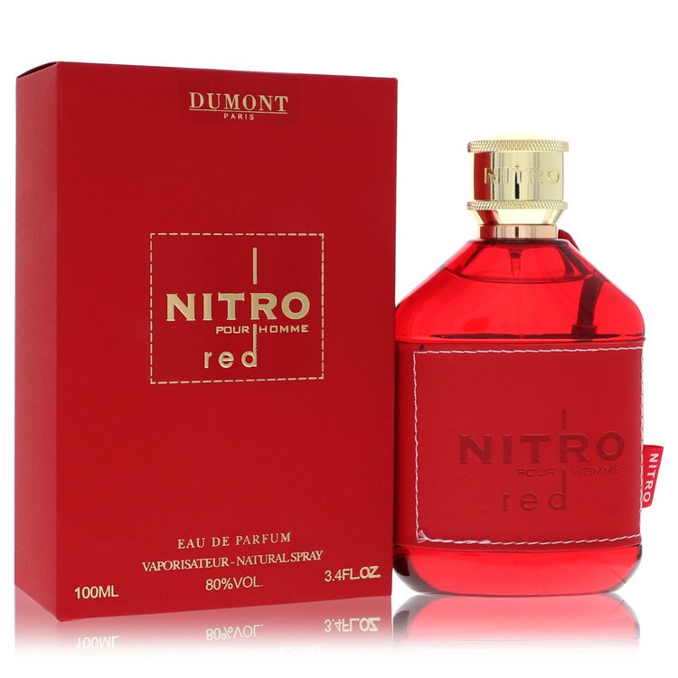 Nitro Red by Dumont 3.4 oz Eau De Parfum Spray for Men - Perfumes4All