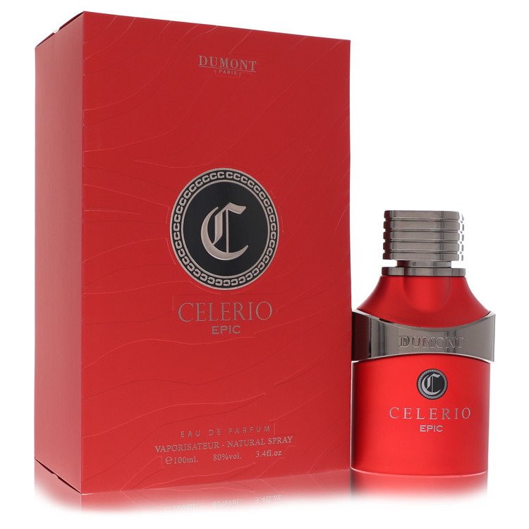Dumont Celerio Epic Cologne by Dumont Paris Eau De Parfum Spray (Unisex) 3.4 oz for Men - Authentic Fragrance - Discount Men Perfume or Cologne Fragrance