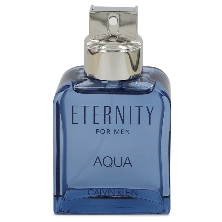 Eternity Aqua Cologne by Calvin Klein Eau De Toilette Spray (Tester) 3.4 oz for Men - Authentic Fragrance - Discount Men Perfume or Cologne Fragrance