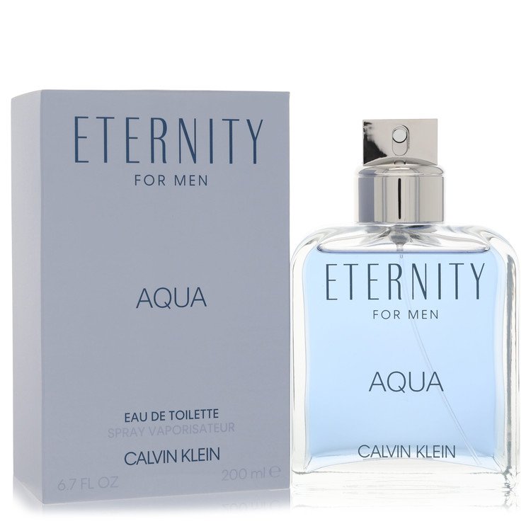 Eternity Aqua by Calvin Klein 6.7 oz Eau De Toilette Spray for Men - Perfumes4All