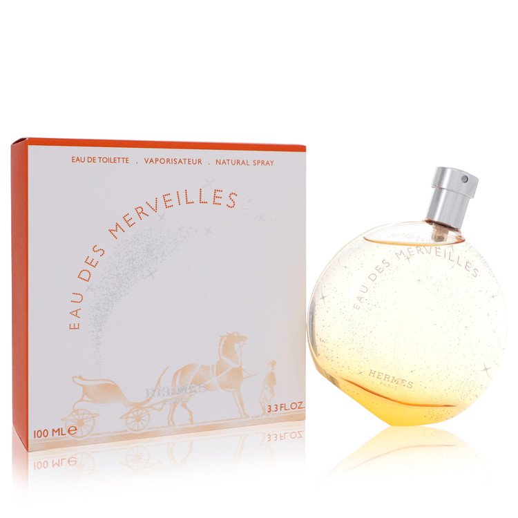 Eau Des Merveilles Perfume by Hermes Eau De Toilette Spray 3.4 oz for Women - Authentic Fragrance - Discount Women Perfume or Cologne Fragrance