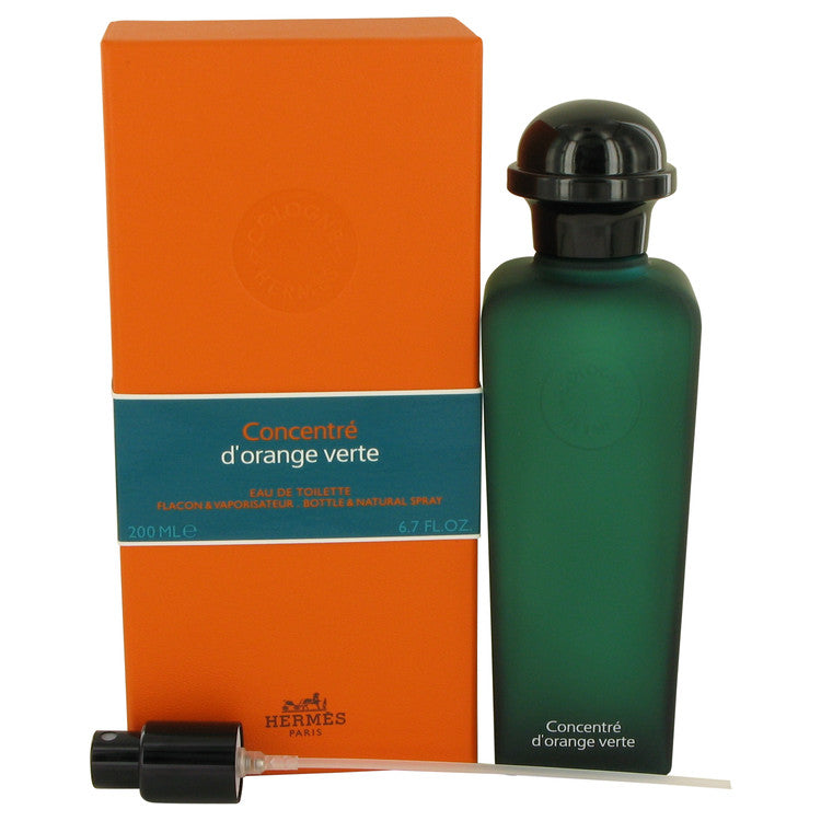 Eau D'Orange Verte Cologne by Hermes Eau De Toilette Spray Concentre (Unisex) 6.7 oz for Men - Authentic Fragrance - Discount Men Perfume or Cologne Fragrance
