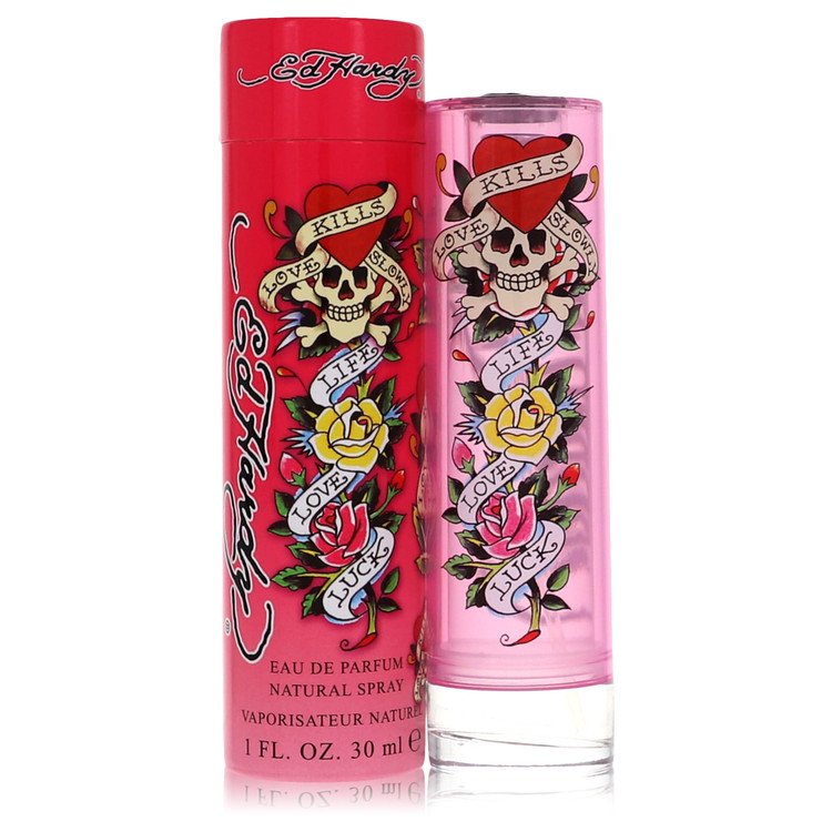 Ed Hardy Perfume by Christian Audigier Eau De Parfum Spray 1 oz for Women - Authentic Fragrance - Discount Women Perfume or Cologne Fragrance