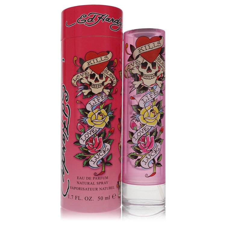 Ed Hardy Perfume by Christian Audigier Eau De Parfum Spray 1.7 oz for Women - Authentic Fragrance - Discount Women Perfume or Cologne Fragrance