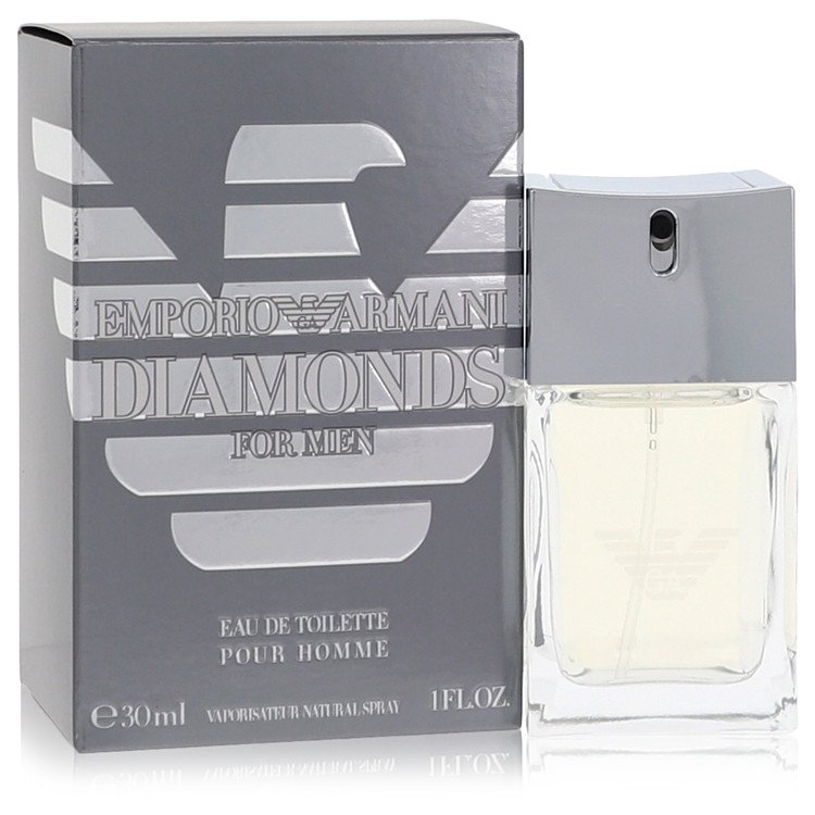 Emporio Armani Diamonds Cologne by Giorgio Armani Eau De Toilette Spray 1 oz for Men - Authentic Fragrance - Discount Men Perfume or Cologne Fragrance