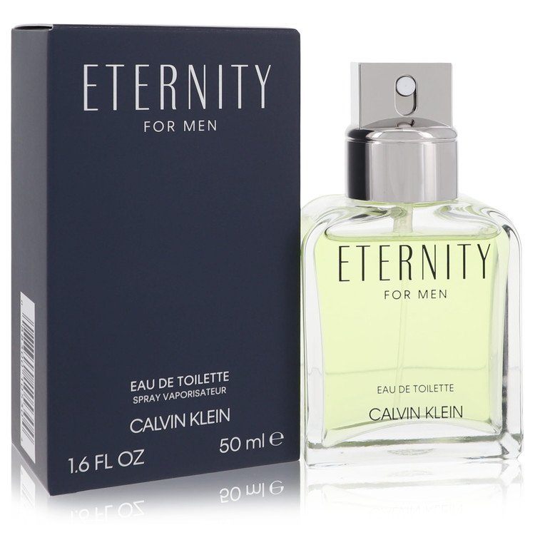 Eternity Cologne by Calvin Klein Eau De Toilette Spray 1.7 oz for Men - Authentic Fragrance - Discount Men Perfume or Cologne Fragrance