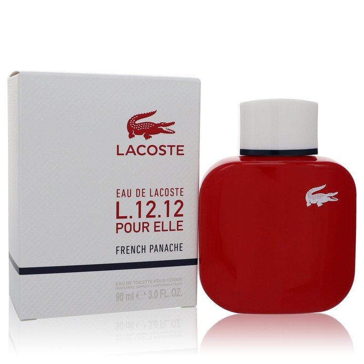 Eau De Lacoste L.12.12 Pour Elle French Panache Perfume by Lacoste Eau De Toilette Spray 3 oz for Women - Authentic Fragrance - Discount Women Perfume or Cologne Fragrance