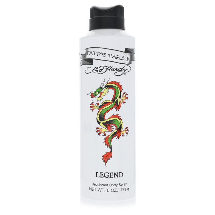 Tattoo Parlour by Ed Hardy 6 oz oz Deodorant Spray 6 Oz Spray for Men - Perfumes4All