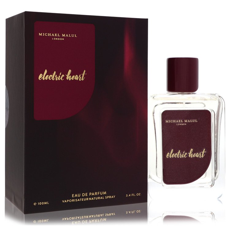 Electric Heart Perfume by Michael Malul Eau De Parfum Spray 3.4 oz for Women - Authentic Fragrance - Discount Women Perfume or Cologne Fragrance