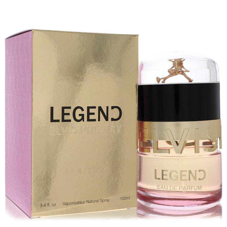 Elvis Presley Legend Perfume by Bellevue Brands Eau De Parfum Spray 3.4 oz for Women - Authentic Fragrance - Discount Women Perfume or Cologne Fragrance