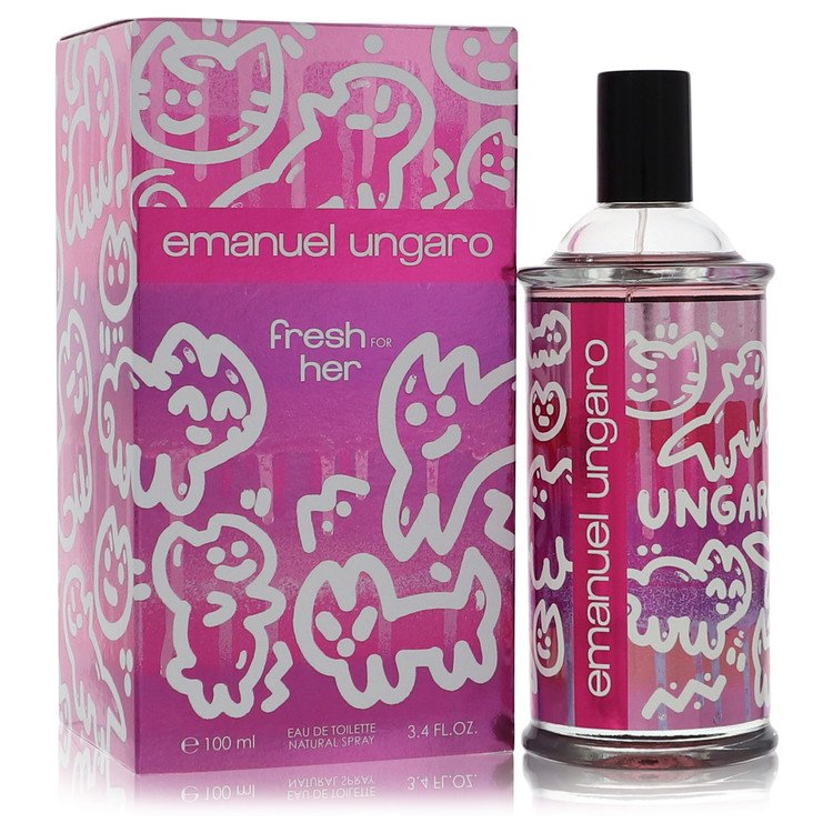 Emanuel Ungaro Fresh For Her Perfume by Ungaro Eau De Toilette Spray 3.4 oz for Women - Authentic Fragrance - Discount Women Perfume or Cologne Fragrance