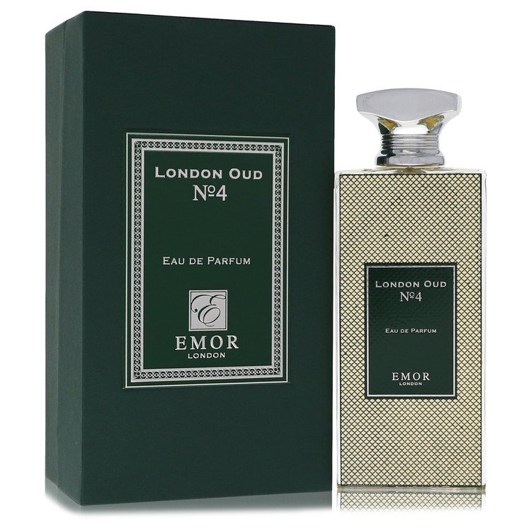 Emor London Oud No. 4 Perfume by Emor London Eau De Parfum Spray (Unisex) 4.2 oz for Women - Authentic Fragrance - Discount Women Perfume or Cologne Fragrance
