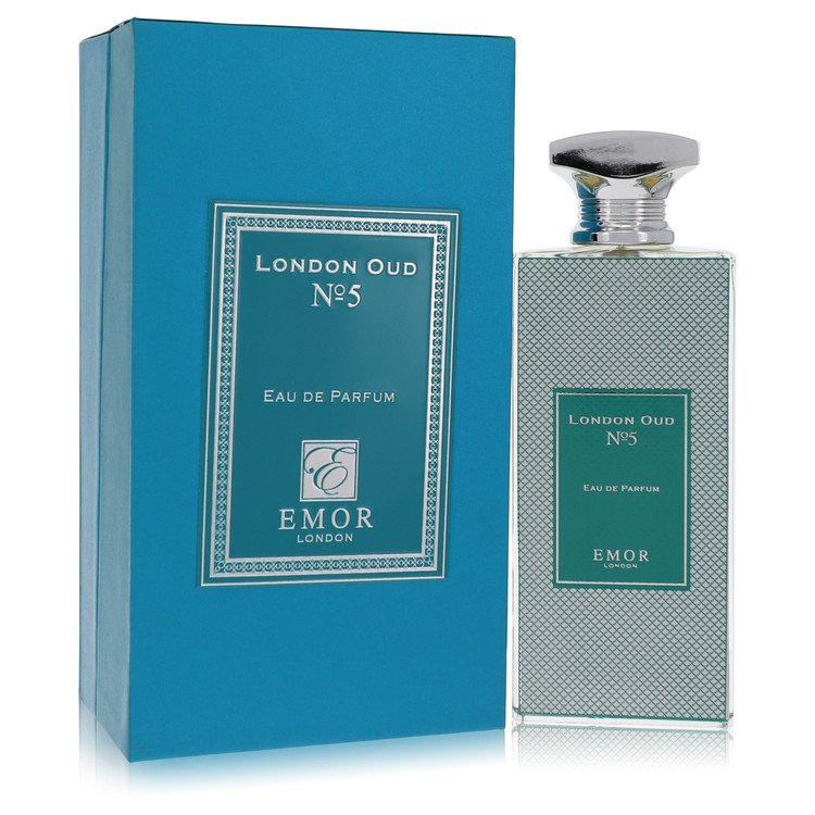 Emor London Oud No. 5 Cologne by Emor London Eau De Parfum Spray (Unisex) 4.2 oz for Men - Authentic Fragrance - Discount Men Perfume or Cologne Fragrance