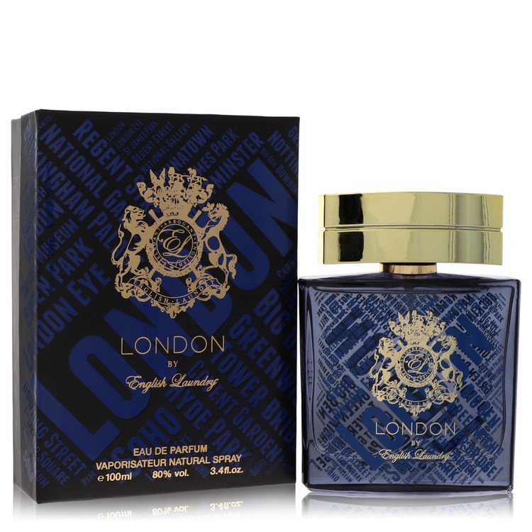 English Laundry London Cologne by English Laundry Eau De Parfum Spray 3.4 oz for Men - Authentic Fragrance - Discount Men Perfume or Cologne Fragrance