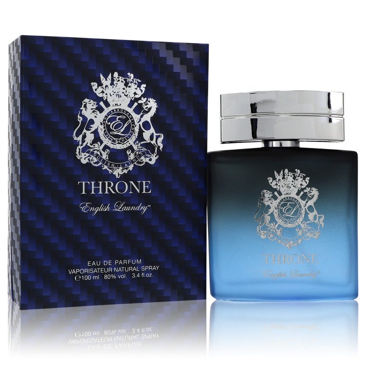 English Laundry Throne Cologne by English Laundry Eau De Parfum Spray 3.4 oz for Men - Authentic Fragrance - Discount Men Perfume or Cologne Fragrance
