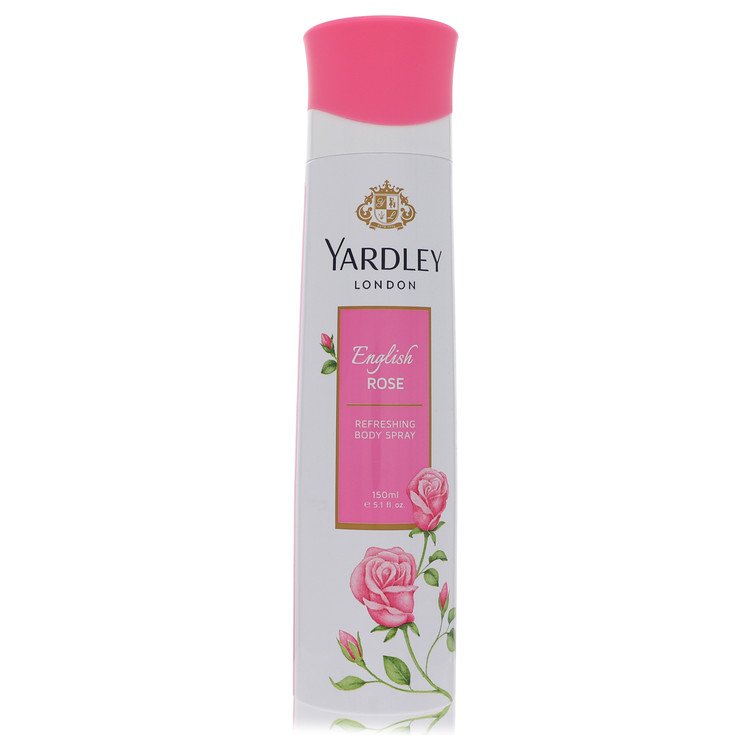 English Rose Yardley Perfume by Yardley London Body Spray 5.1 oz for Women - Authentic Fragrance - Discount Women Perfume or Cologne Fragrance