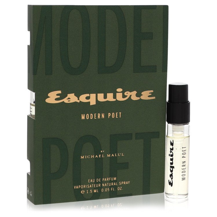 Esquire Modern Poet By Michael Malul Vial (Sample) 0.05 Oz / 1 Ml for Men