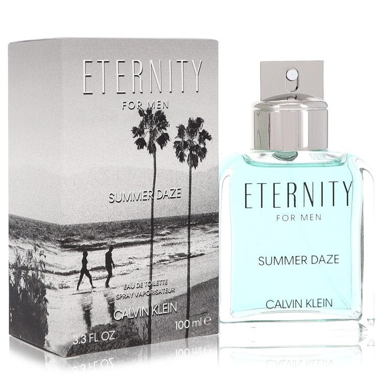 Eternity Summer Daze Cologne by Calvin Klein EDT Spray 3.3 Oz / 100 Ml for Men