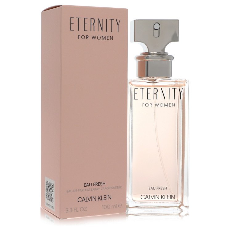 Eternity Eau Fresh Perfume by Calvin Klein Eau De Parfum Spray 3.4 oz for Women - Authentic Fragrance - Discount Women Perfume or Cologne Fragrance