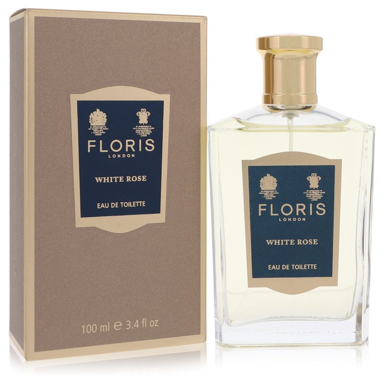 Floris White Rose Perfume by Floris Eau De Toilette Spray 3.4 oz for Women - Authentic Fragrance - Discount Women Perfume or Cologne Fragrance