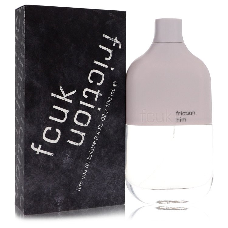 FCUK Friction Cologne by French Connection Eau De Toilette Spray 3.4 oz for Men - Authentic Fragrance - Discount Men Perfume or Cologne Fragrance