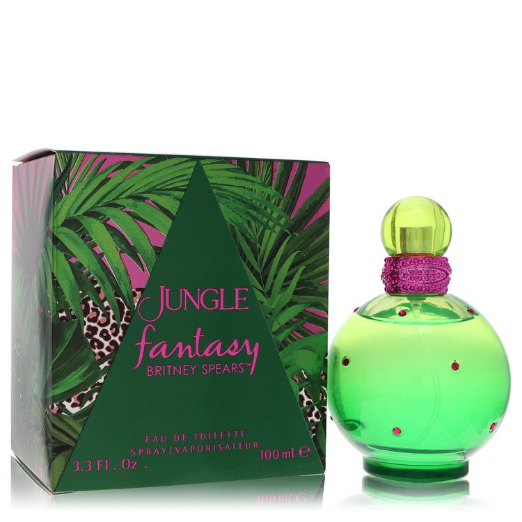 Jungle Fantasy Britney Spears Perfume by Britney Spears Eau De Toilette Spray 3.4 oz for Women - Authentic Fragrance - Discount Women Perfume or Cologne Fragrance