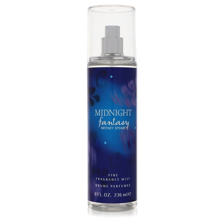Fantasy Midnight Perfume by Britney Spears Body Mist 8 oz for Women - Authentic Fragrance - Discount Women Perfume or Cologne Fragrance