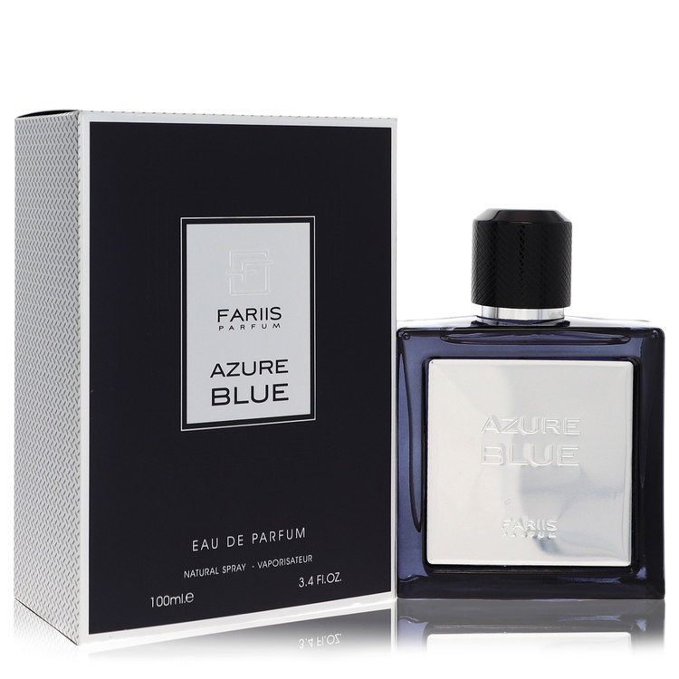 Fariis Azure Blue Cologne by Fariis Parfum Eau De Parfum Spray 3.4 oz for Men - Authentic Fragrance - Discount Men Perfume or Cologne Fragrance