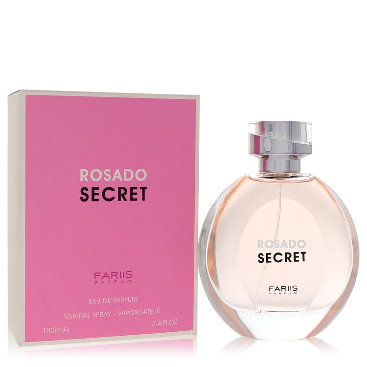Fariis Rosado Secret Perfume by Fariis Parfum Eau De Parfum Spray 3.4 oz for Women - Authentic Fragrance - Discount Women Perfume or Cologne Fragrance