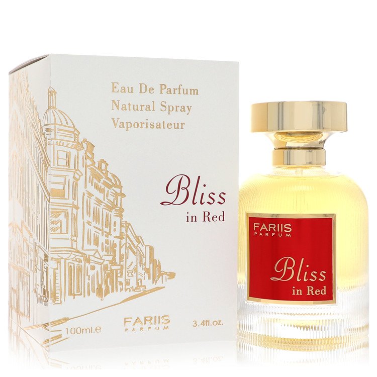Fariis Bliss In Red Perfume by Fariis Parfum Eau De Parfum Spray (Unisex) 3.4 oz for Women - Authentic Fragrance - Discount Women Perfume or Cologne Fragrance