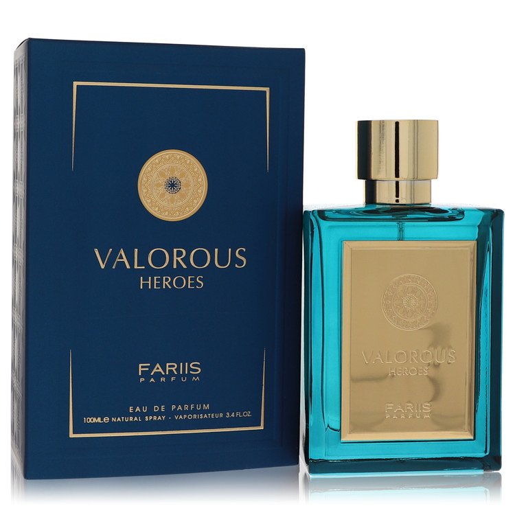 Fariis Valorous Heroes Cologne by Fariis Parfum Eau De Parfum Spray 3.4 oz for Men - Authentic Fragrance - Discount Men Perfume or Cologne Fragrance