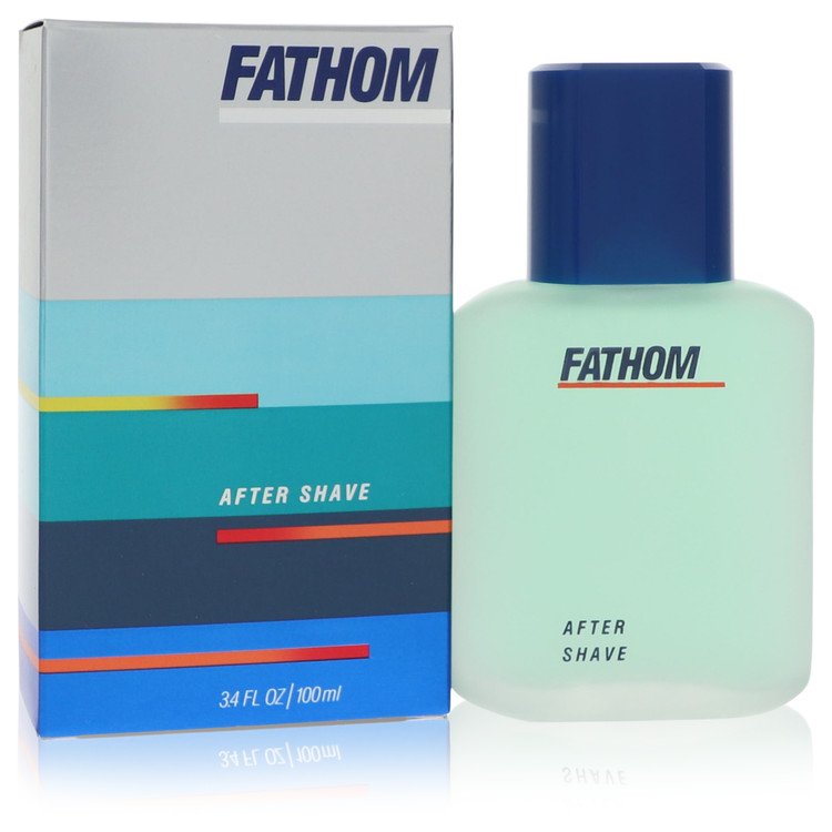 Fathom Cologne by Dana After Shave 3.4 oz for Men - Authentic Fragrance - Discount Men Perfume or Cologne Fragrance