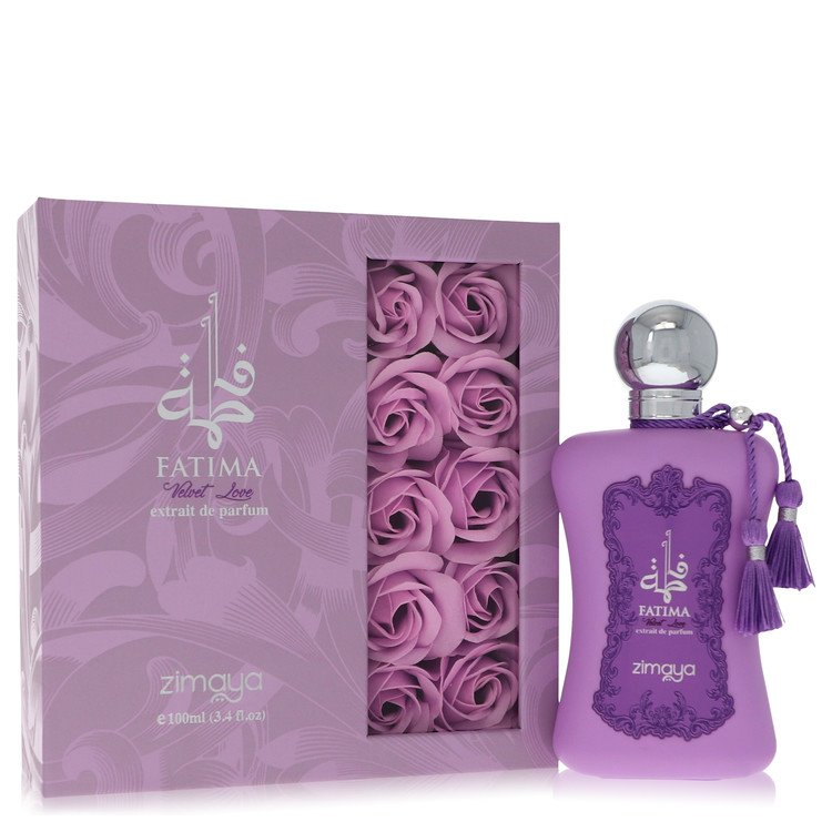 Afnan Fatima Velvet Love Perfume by Afnan Extrait De Parfum Spray 3.4 oz for Women - Authentic Fragrance - Discount Women Perfume or Cologne Fragrance