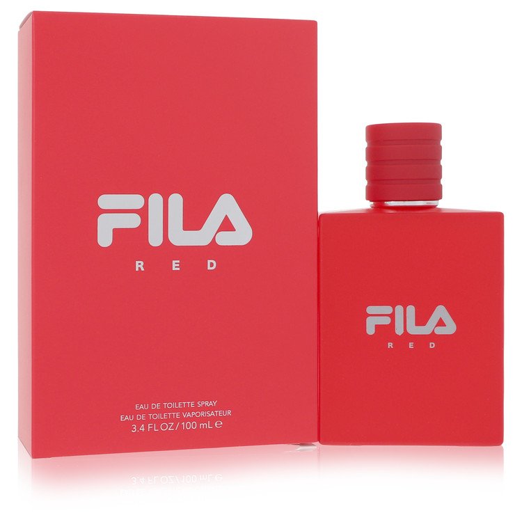 Fila Red Cologne by Fila Eau De Toilette Spray 3.4 oz for Men - Authentic Fragrance - Discount Men Perfume or Cologne Fragrance