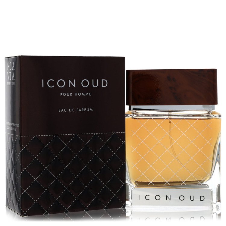 Icon Oud By by Flavia 3.4 oz oz Eau De Parfum Spray for Men - Perfumes4All