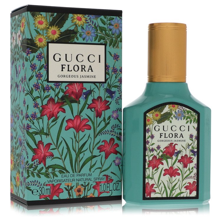 Flora Gorgeous Jasmine Perfume by Gucci Eau De Parfum Spray 1 oz for Women - Authentic Fragrance - Discount Women Perfume or Cologne Fragrance