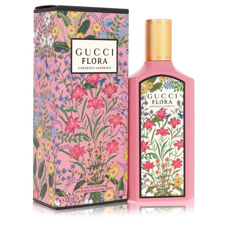 Flora Gorgeous Gardenia Perfume by Gucci Eau De Parfum Spray 3.4 oz for Women - Authentic Fragrance - Discount Women Perfume or Cologne Fragrance
