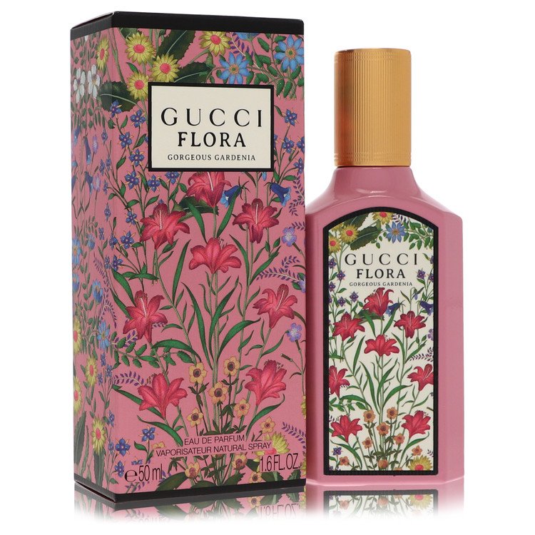 Flora Gorgeous Gardenia Perfume by Gucci Eau De Parfum Spray 1.6 oz for Women - Authentic Fragrance - Discount Women Perfume or Cologne Fragrance