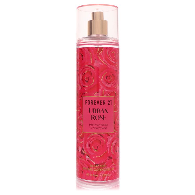 Forever 21 Urban Rose Perfume by Forever 21 Body Mist 8 oz for Women - Authentic Fragrance - Discount Women Perfume or Cologne Fragrance
