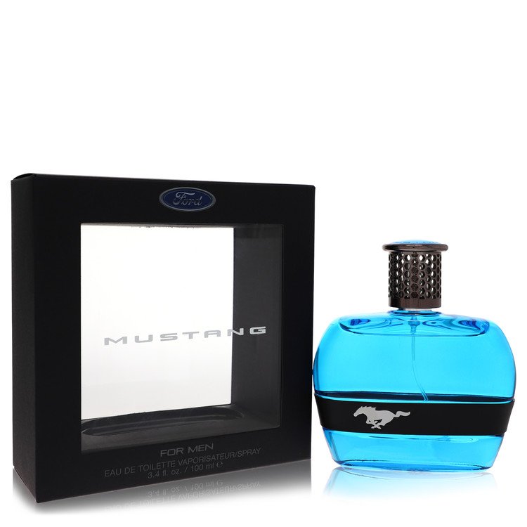 Ford Mustang Blue Cologne by Estee Lauder Eau De Toilette Spray 3.4 oz for Men - Authentic Fragrance - Discount Men Perfume or Cologne Fragrance