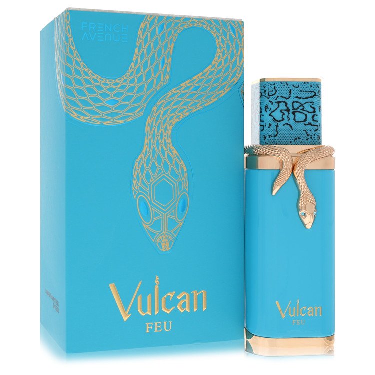 Fragrance World Vulcan Feu Perfume by Fragrance World Eau De Parfum Spray (Unisex) 3.4 oz for Women - Authentic Fragrance - Discount Women Perfume or Cologne Fragrance