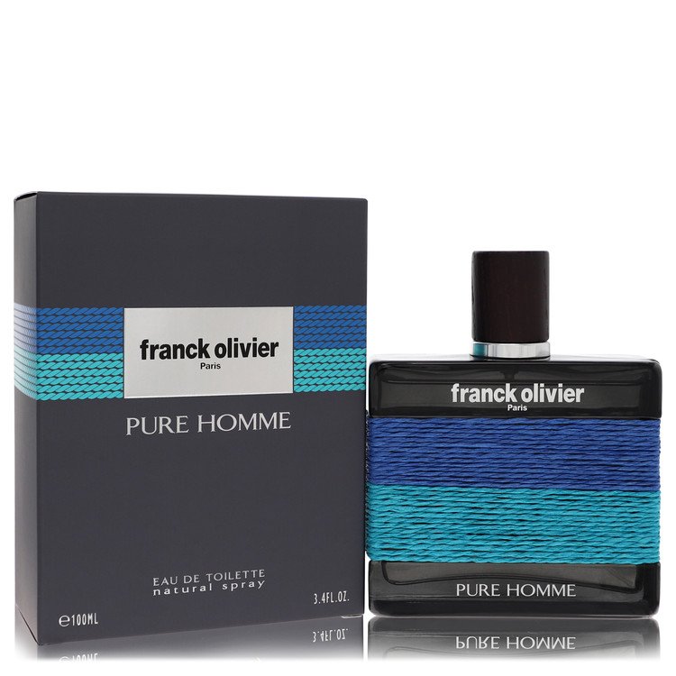 Franck Olivier Pure Homme Cologne by Franck Olivier Eau De Toilette Spray 3.4 oz for Men - Authentic Fragrance - Discount Men Perfume or Cologne Fragrance