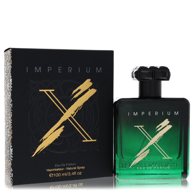 Fragrance World Imperium X Cologne by Fragrance World Eau De Parfum Spray (Unisex) 3.4 oz for Men - Authentic Fragrance - Discount Men Perfume or Cologne Fragrance