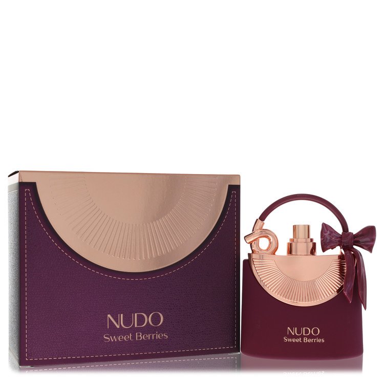 Fragrance World Nudo Sweet Berries Perfume by Fragrance World Eau De Parfum Spray (Unisex) 3.4 oz for Women - Authentic Fragrance - Discount Women Perfume or Cologne Fragrance
